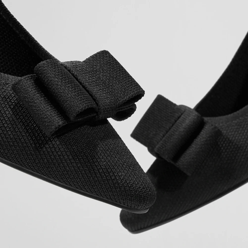 VIVAIA Pointed-Toe Bow Heels – EU 40 / US‎ 9